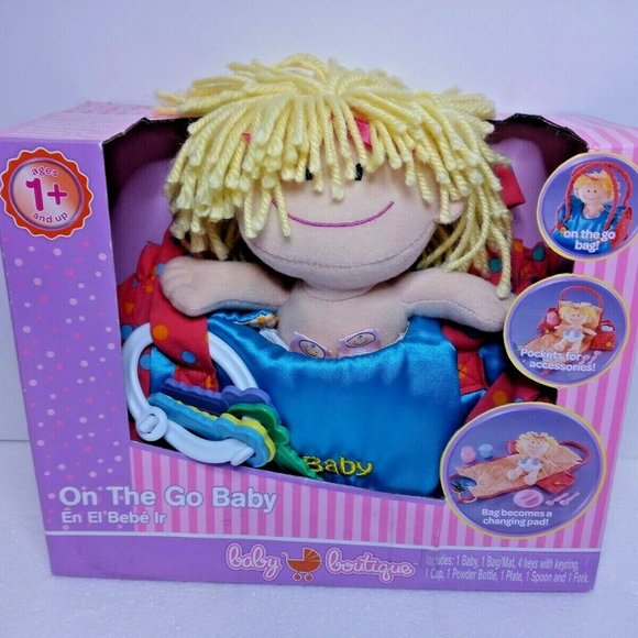BABY BOUTIQUE BABY On The Go DOLL SOFT Learn Chang - Picture 2 of 10